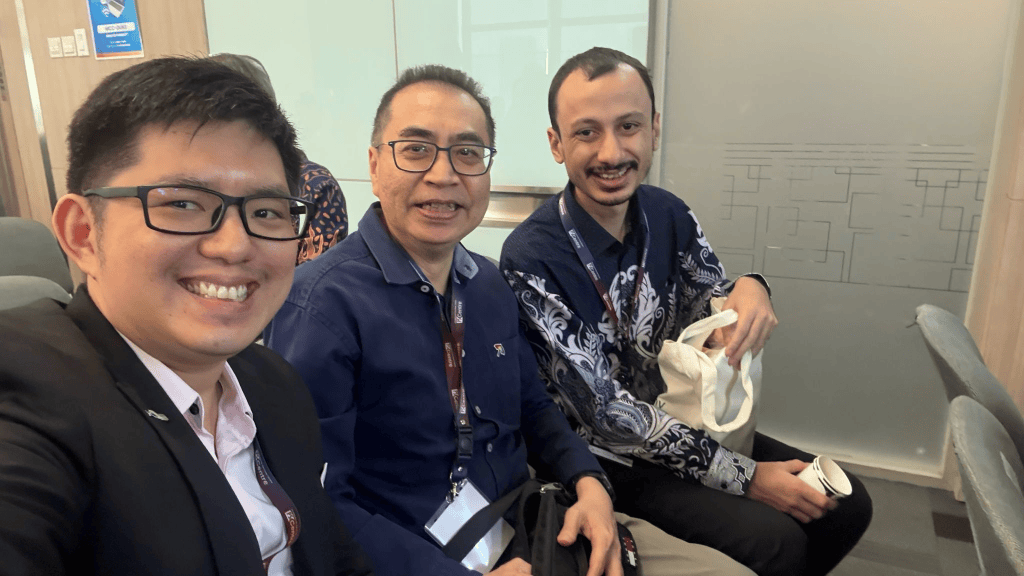 Me, Pak Danny, and a DDTC Journalist.
